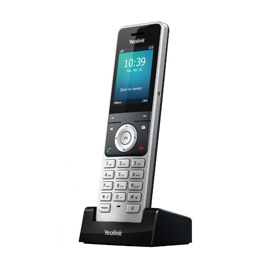 Picture of Yealink W56H DECT 6.0 Cordless Expansion Handset For Yealink W56P Phone Systems, YEA-W56H