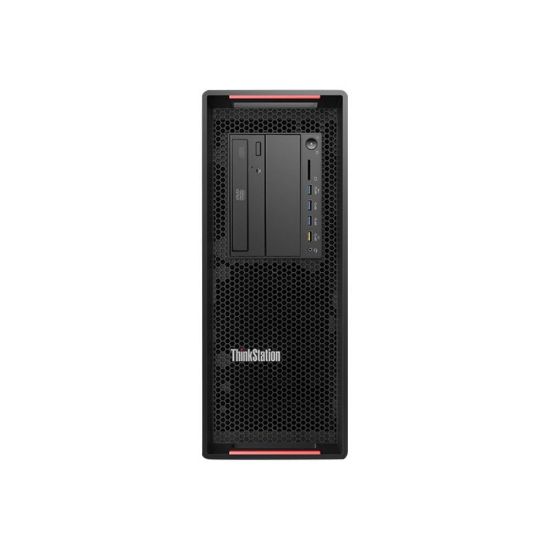 Picture of Lenovo ThinkStation P710 30B7 - Tower - 1 x Xeon E5-2637V4 / up to 3.7 GHz - RAM 16 GB - SSD 256 GB - TCG Opal Encryption - DVD-Writer - no graphics - Gigabit Ethernet - Win 10 Pro 64-bit - monitor: none - TopSeller