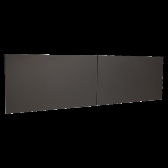 Picture of WorkPro Modular Flipper Door Kit, For 60in Stack On Hutch, Charcoal