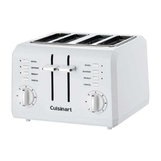 Picture of Cuisinart 4-Slice Wide-Slot Toaster, White