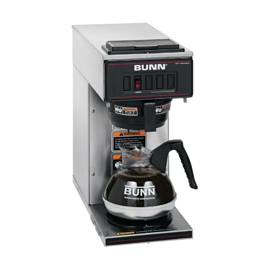 Picture of Bunn 12-Cup Pourover Brewer, Stainless Steel