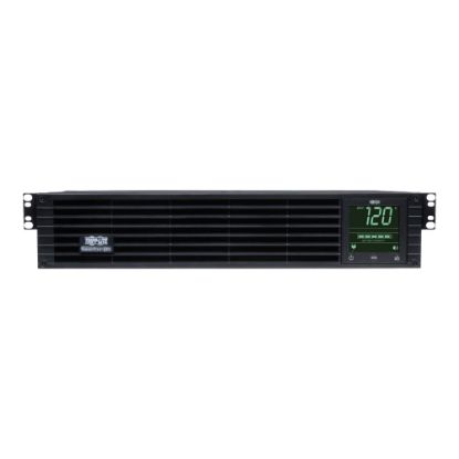 Picture of Tripp Lite UPS Smart 1500VA 1350W Rackmount AVR 120V Pure Sine Wave USB DB9 2URM TAA GSA - UPS - 15 A - AC 120 V - 1350 Watt - 1500 VA - RS-232, USB - output connectors: 8 - 2U - 19in - TAA Compliant