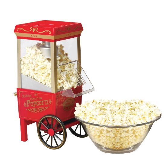 Picture of Nostalgia Electrics Coca-Cola Series Hot Air Popcorn Maker, Red