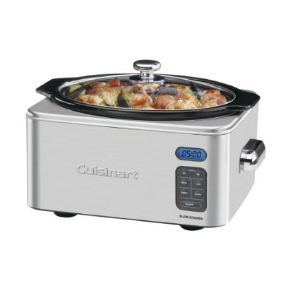 Picture of Cuisinart 6.5 qt Programmable Slow Cooker, Silver