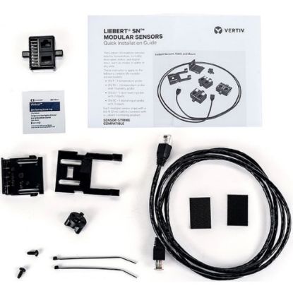 Picture of Vertiv Liebert SN-TH Modular Sensor | Temperature Humidity Rack Monitoring - Compact | Auto-discoverable | 2 Probes| Includes Cables and Mounting Hardware