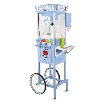 Picture of Nostalgia Electrics Snow Cone Cart, Blue