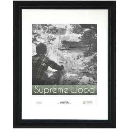 Picture of Timeless Frames Supreme Woods Frame, 11in x 14in, Black