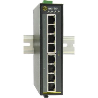 Picture of Perle IDS-108F-DM2ST2 - Industrial Ethernet Switch - 10 Ports - 10/100Base-TX, 100Base-FX - 2 Layer Supported - Rail-mountable, Panel-mountable, Wall Mountable - 5 Year Limited Warranty