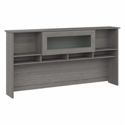 Picture of Bush Furniture Cabot 72inW Desk Hutch, Modern Gray, Standard Delivery