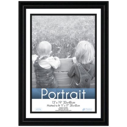 Picture of Timeless Frames Lauren Frame, Portrait, 13in x 19in, Black