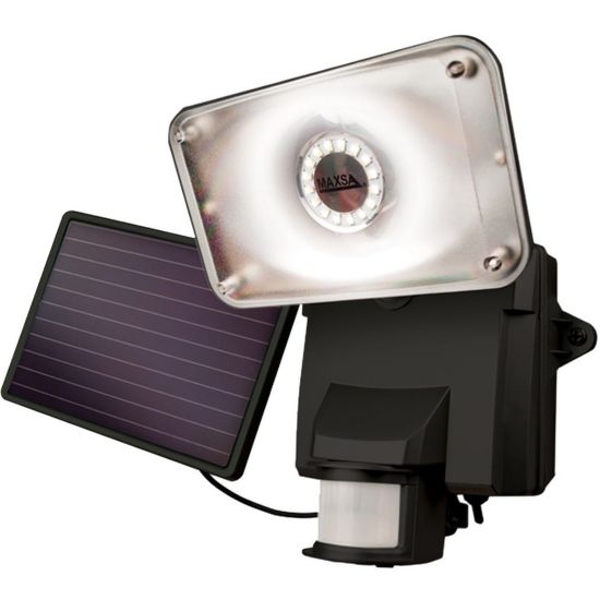 Picture of Maxsa - Floodlight - LED - daylight - 6500-7000 K - solar powered - black