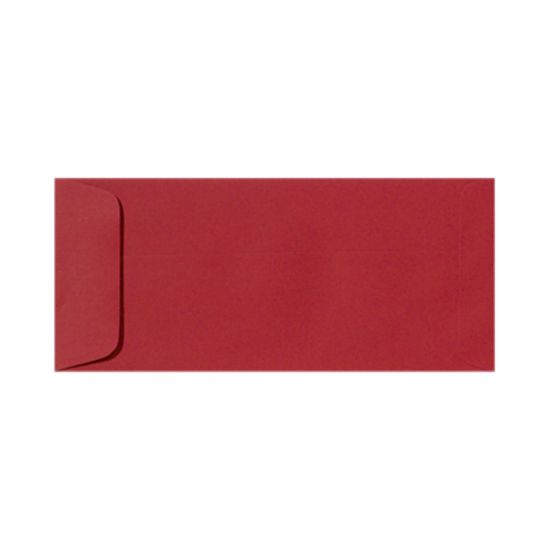 Picture of LUX Open-End Envelopes, #10, Peel & Press Closure, Ruby Red, Pack Of 1,000