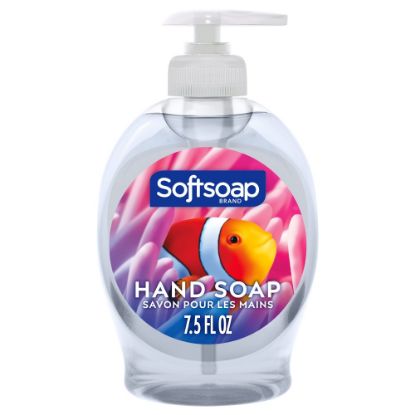 Picture of Softsoap Aquarium Design Liquid Hand Soap, Light, Fresh Scent, 7.5 Oz Pump Bottle