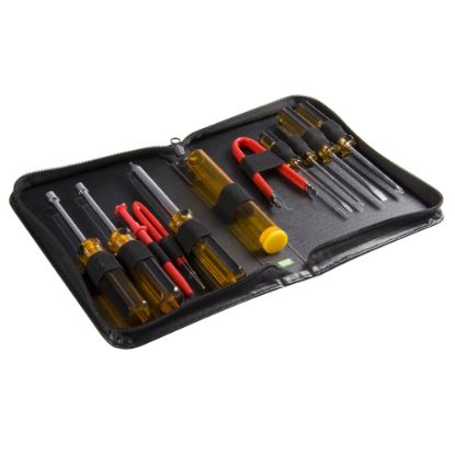 Picture of StarTech.com 11 Piece Computer Tool Kit - PC Repair Tool Kit with Zippered Vinyl Carrying Case (CTK200) - Tool kit - for P/N: ARMTBLTDT, ARMTBLTIW, ARMTBLTUGN, SECTBLTPOS, STNDTBLT1A5T, STNDTBLT1FS