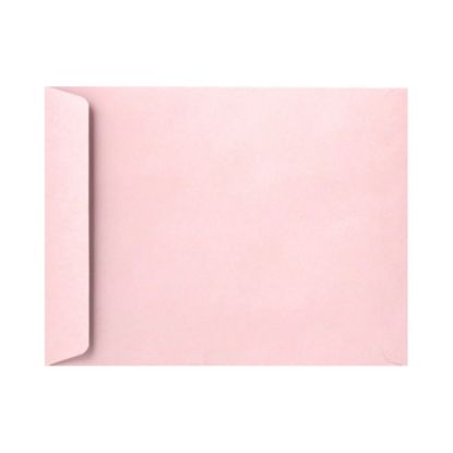 Picture of LUX Open-End 10in x 13in Envelopes, Peel & Press Closure, Candy Pink, Pack Of 50