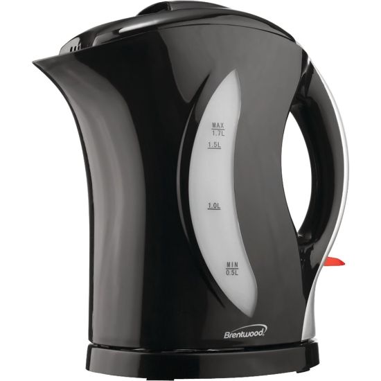 Picture of Brentwood 1.7 Liter Cordless Plastic Tea Kettle, KT-1618