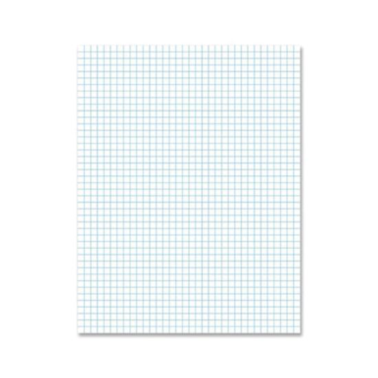 Picture of Ampad 2-Sided Pads, 8 1/2in x 11in, Quadrille Ruled, 50 Sheets, White