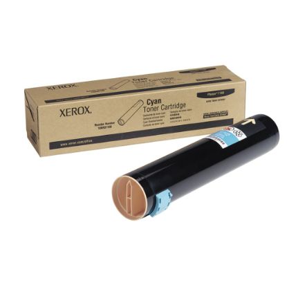 Picture of Xerox 7760 Cyan Extra-High Yield Toner Cartridge, 106R01160