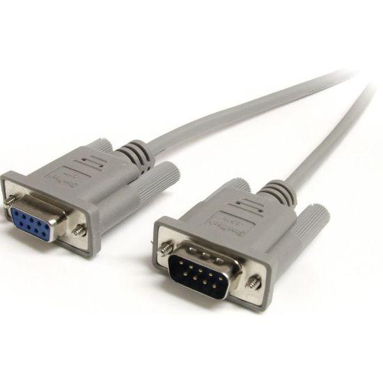 Picture of StarTech.com 10 ft Straight Through Serial Cable M/F