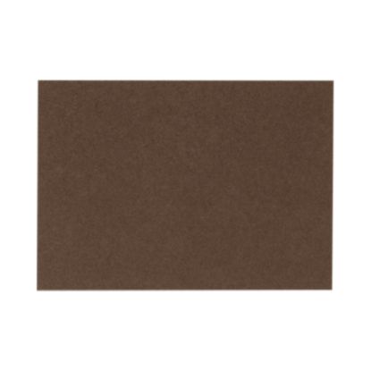 Picture of LUX Flat Cards, A6, 4 5/8in x 6 1/4in, Chocolate Brown, Pack Of 500