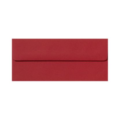 Picture of LUX #10 Envelopes, Peel & Press Closure, Ruby Red, Pack Of 1,000