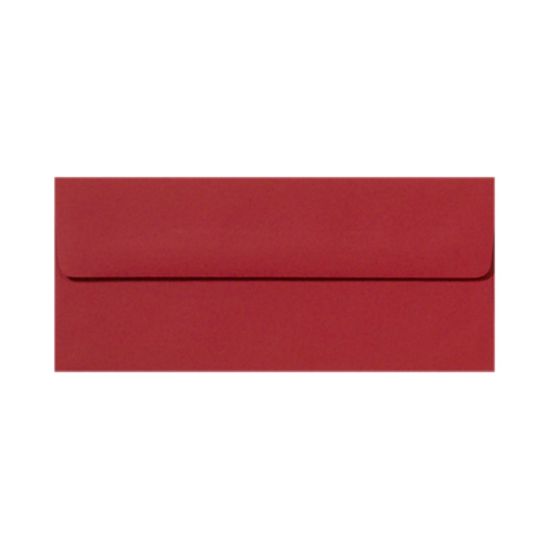 Picture of LUX #10 Envelopes, Peel & Press Closure, Ruby Red, Pack Of 1,000