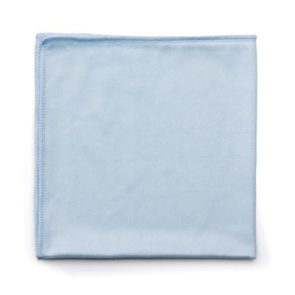 Picture of Hygen Microfiber Glass And Mirror Cloth, 16in x 16in, Blue, Carton Of 12