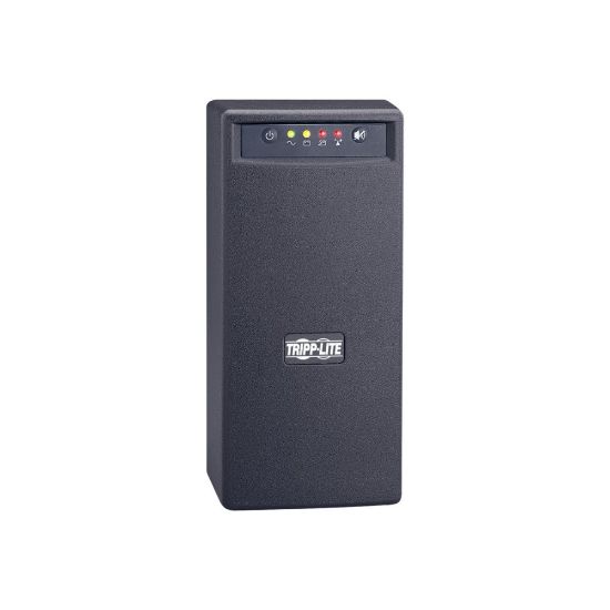 Picture of Tripp Lite UPS Smart 750VA 450W Battery Back Up Tower AVR 120V USB RJ45 - UPS - AC 120 V - 450 Watt - 750 VA - output connectors: 6