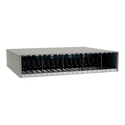 Picture of Omnitron iConverter 19-Module Chassis - Modular expansion base - 2U