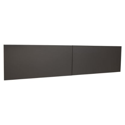 Picture of WorkPro Modular Flipper Door Kit, For 72in Stack On Hutch, Charcoal