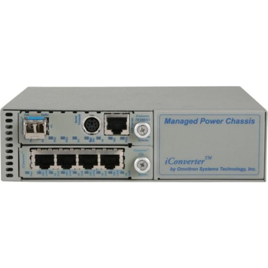 Picture of Omnitron Systems iConverter 8236-0-W Media Converter Chassis