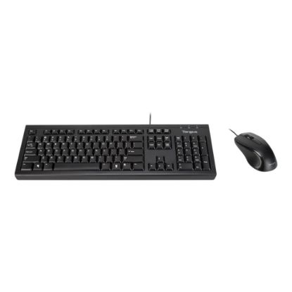 Picture of Targus Corporate HID 104-Key Keyboard And Optical Mouse Bundle, Black, BUS0067