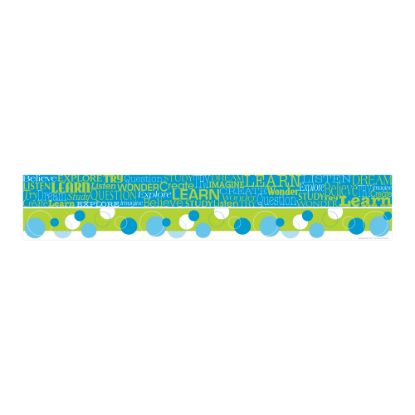 Picture of Barker Creek Double-Sided Straight-Edge Border Strips, 3in x 35in, Learn, Pack Of 12