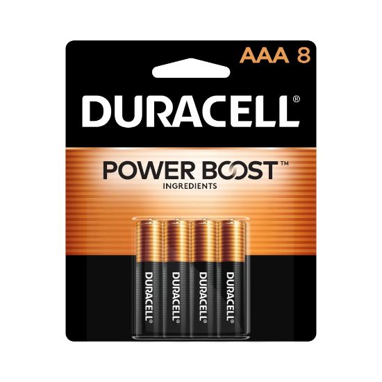 Picture of Duracell Coppertop AAA Alkaline Batteries, Pack Of 8