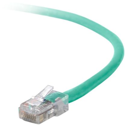 Picture of Belkin Cat5e Patch Cable - RJ-45 Male - RJ-45 Male - 15ft - Green