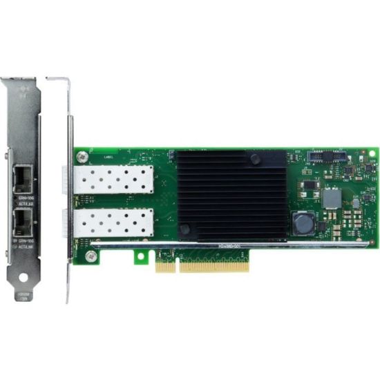 Picture of Lenovo ThinkSystem X710-DA2 PCIe 10Gb 2-Port SFP+ Ethernet Adapter - PCI Express 3.0 x8 - 2 Port(s) - Optical Fiber - 10GBase-SR - Plug-in Card