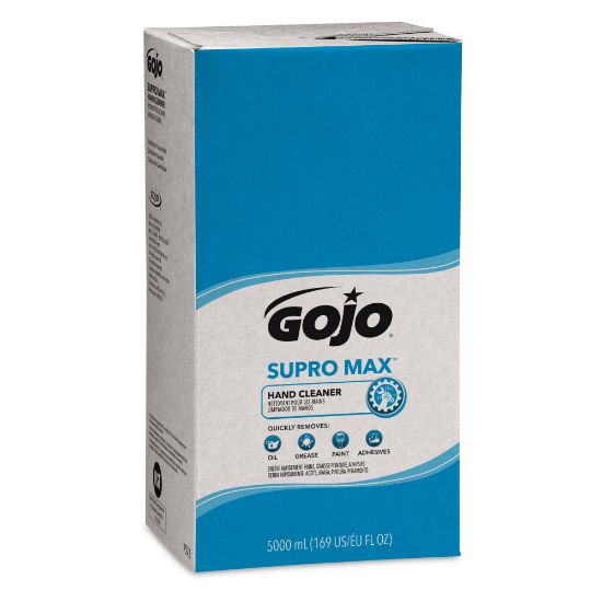 Picture of GOJO SUPRO MAX Lotion Hand Soap Cleaner Refill, Herbal Scent, 169.07 Oz, Case Of 2