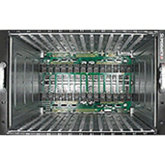 Picture of Supermicro SBE-714Q-R75 - Enclosure Chassis with Four 2500W Power Supplies - Rack-mountable - 7U - 4 x 2500 W - Power Supply Installed - 16 x Fan(s) Supported