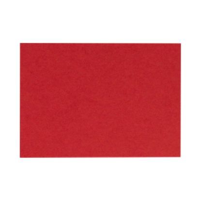 Picture of LUX Mini Flat Cards, #17, 2 9/16in x 3 9/16in, Ruby Red, Pack Of 1,000