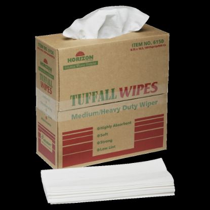 Picture of SKILCRAFT 1 Ply Paper Towel Wipes, 9 3/4in x 16 3/4in, Case Of 100 (AbilityOne 7920-01-512-2413)