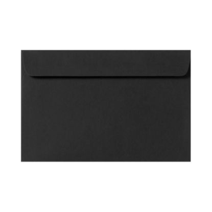 Picture of LUX Booklet 9in x 12in Envelopes, Gummed Seal, Midnight Black, Pack Of 50