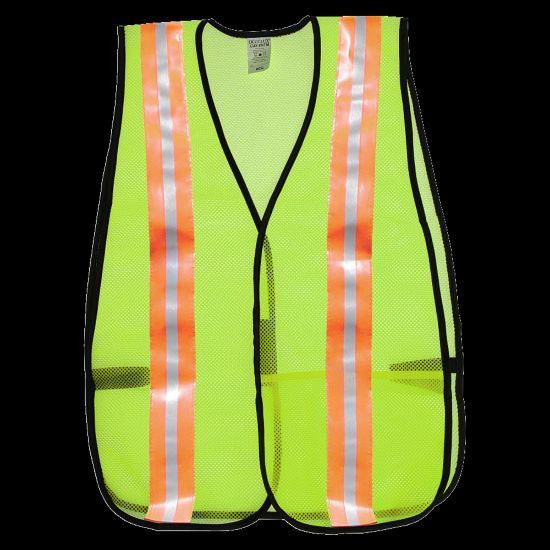 Picture of R3 Safety General Purpose Safety Vest, Lime