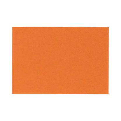 Picture of LUX Mini Flat Cards, #17, 2 9/16in x 3 9/16in, Mandarin Orange, Pack Of 250