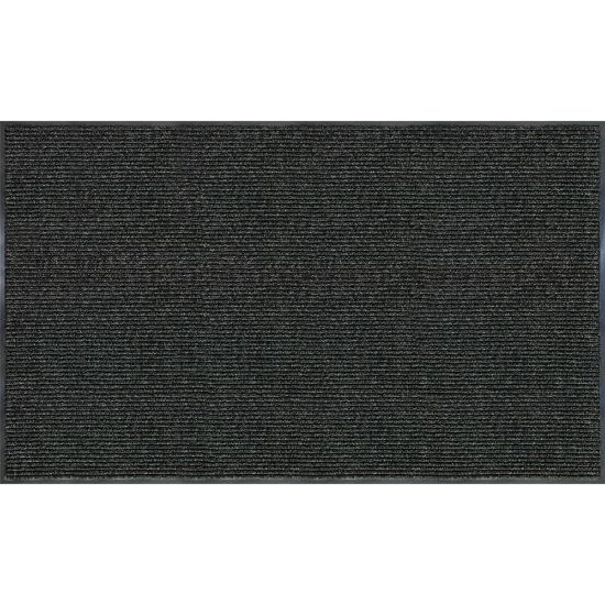 Picture of Realspace Tough Rib Floor Mat, 3ft x 5ft, Charcoal