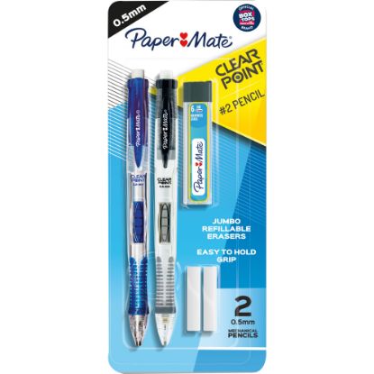 Picture of Paper Mate ClearPoint Mechanical Pencil Starter Set, 0.5 mm, Assorted Barrel Colors