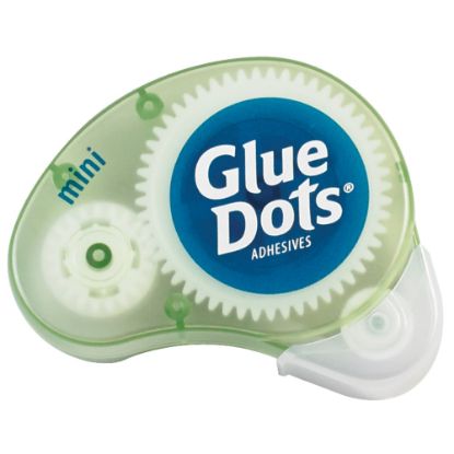 Picture of Glue Dots Dot N Go Dispensers, Poster, Clear/Purple, Case Of 6