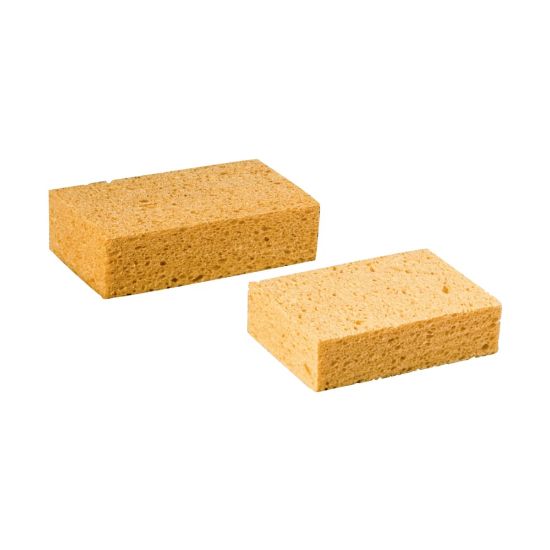 Picture of Boardwalk Medium Cellulose Sponge, 3.67 x 6.08, 1.55in Thick, Yellow, 24/Carton