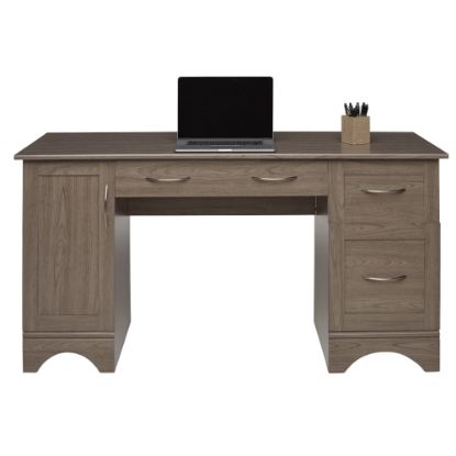 Picture of Realspace Pelingo 60inW Computer Desk, Gray