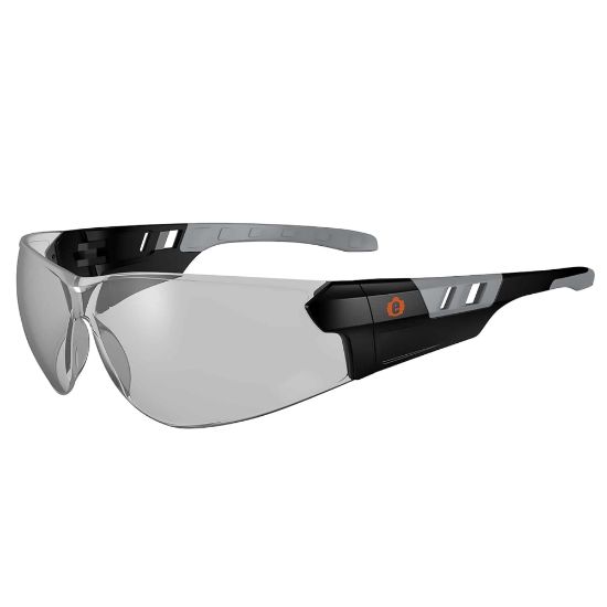 Picture of Ergodyne Skullerz SAGA Frameless Safety Glasses, One Size, Matte Black Frame, Anti-Fog Indoor/Outdoor Lens