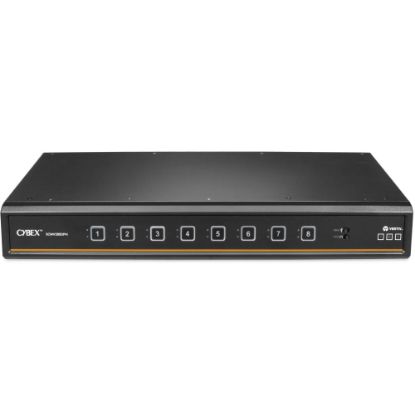 Picture of Avocent Vertiv Cybex Secure MultiViewer KVM Switch 8 port - NIAP Approved - Dual AC - Secure Desktop KVM Switches - Secure KVM Switch - Dual Head - NIAP Certified - Secure Keyboard - 4 to 16 Port